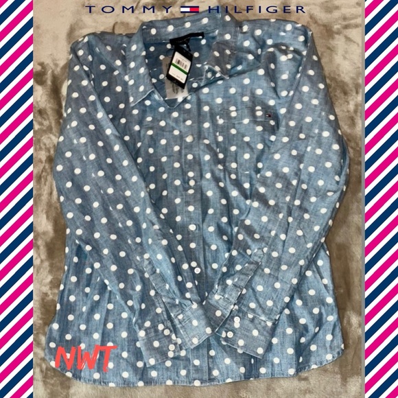 Tommy Hilfiger Tops - Tommy Hilfiger Button Down Shirt.
